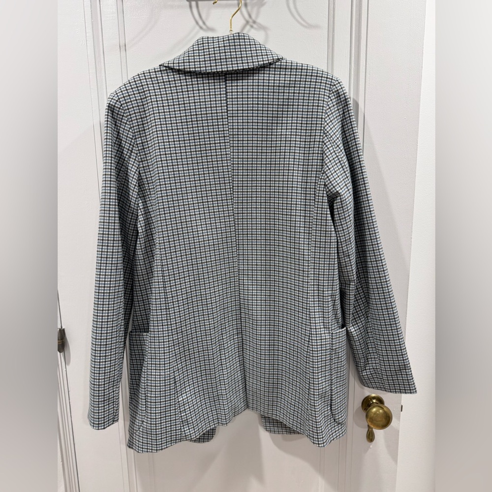 A New Day, size small, checkered navy blazer. - Picture 4 of 4